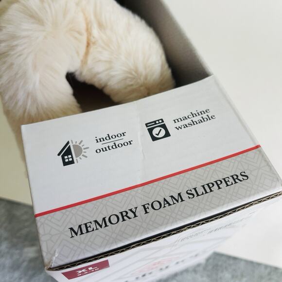 Isotoner Women’s Classic Comfort Hoodback Slippers Size XL 9.5-10 Buckskin - Picture 13 of 15